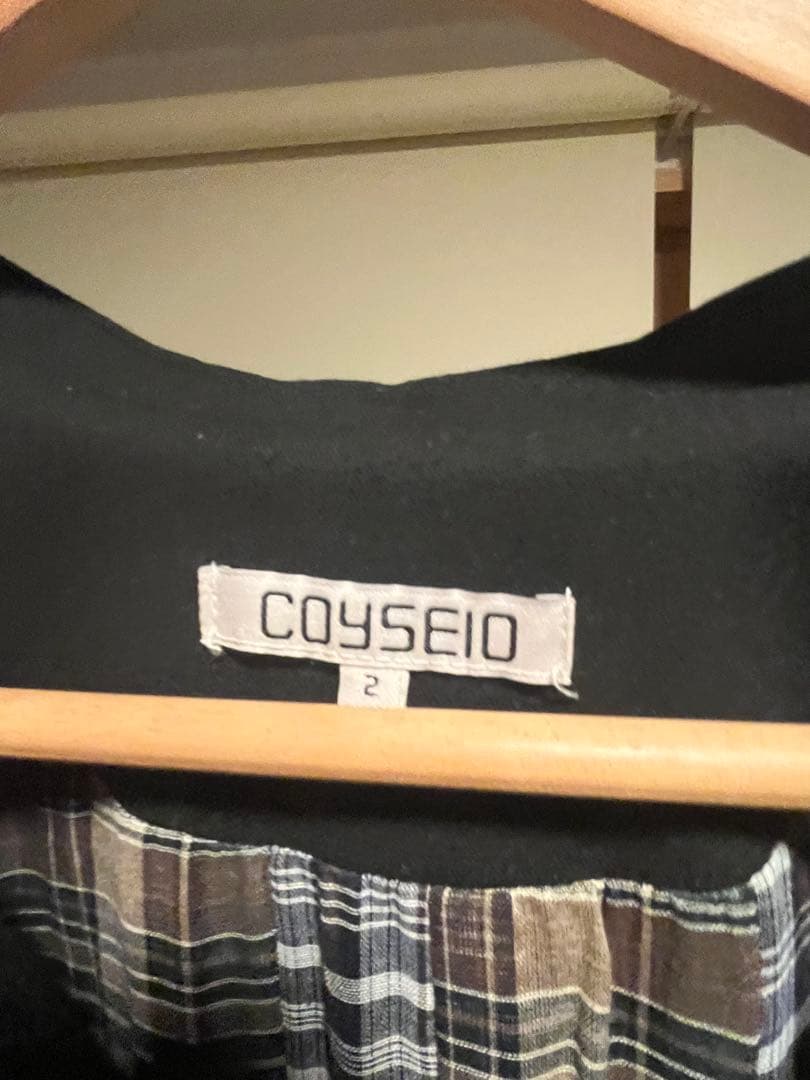 COYSEIO リボンジャケット 黒