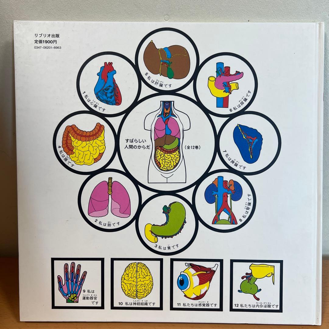 すばらしい人間のからだ　全12巻　リブリオ出版