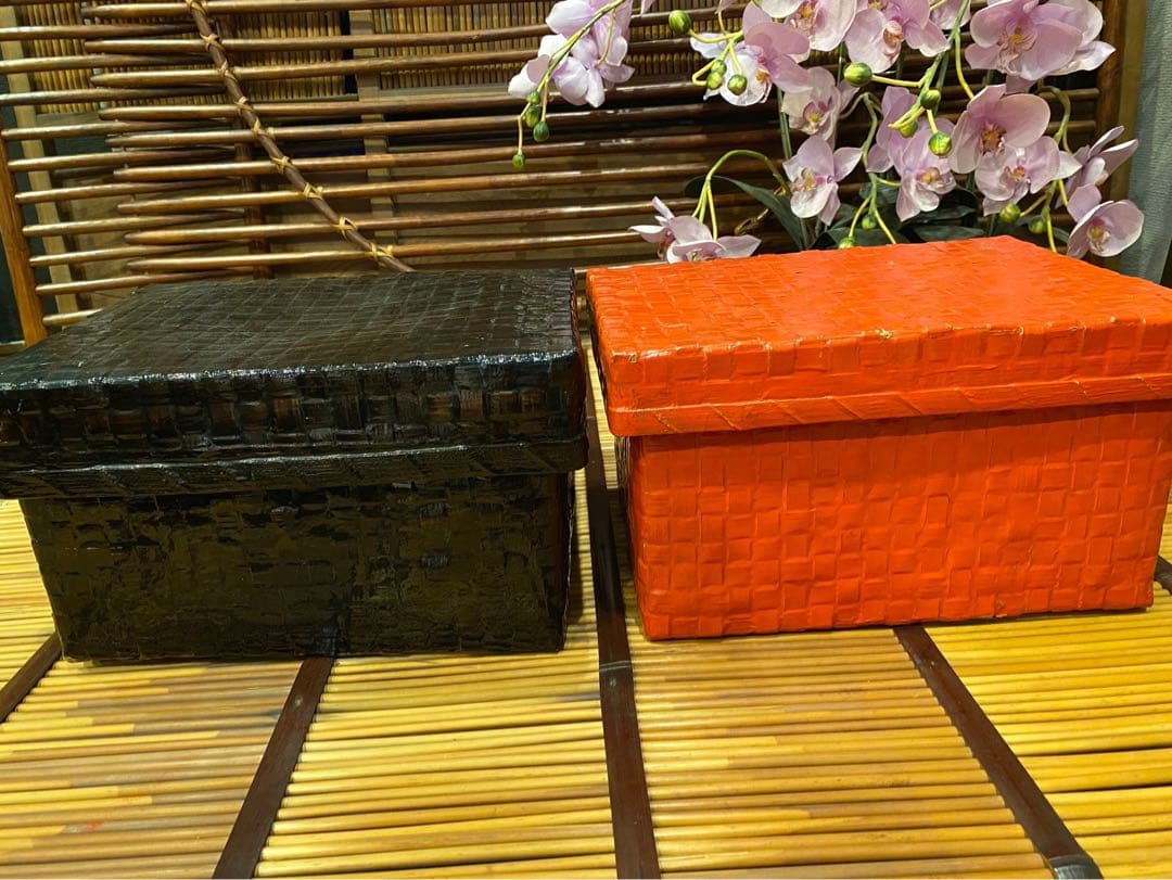 行李 つづら セット 古民具 昭和レトロ 当時物 古道具 和 インテリア