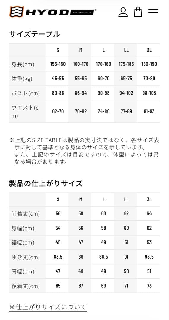 HYOD 防風パーカー　ブラック/アッシュ