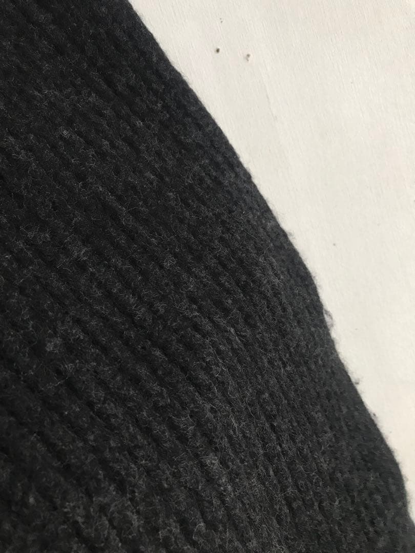 【初期】マルタンマルジェラ　ウールマフラー　チャコール　レア