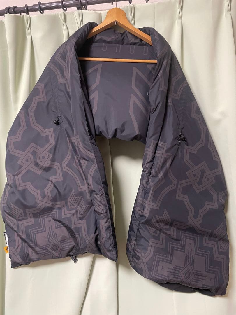 未使用OLDMOUNTAIN HoodedDownStole オールドマウンテン