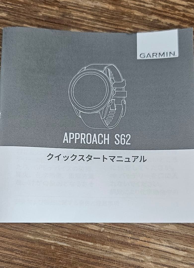 GARMIN APPROACH S62 GPSゴルフナビ