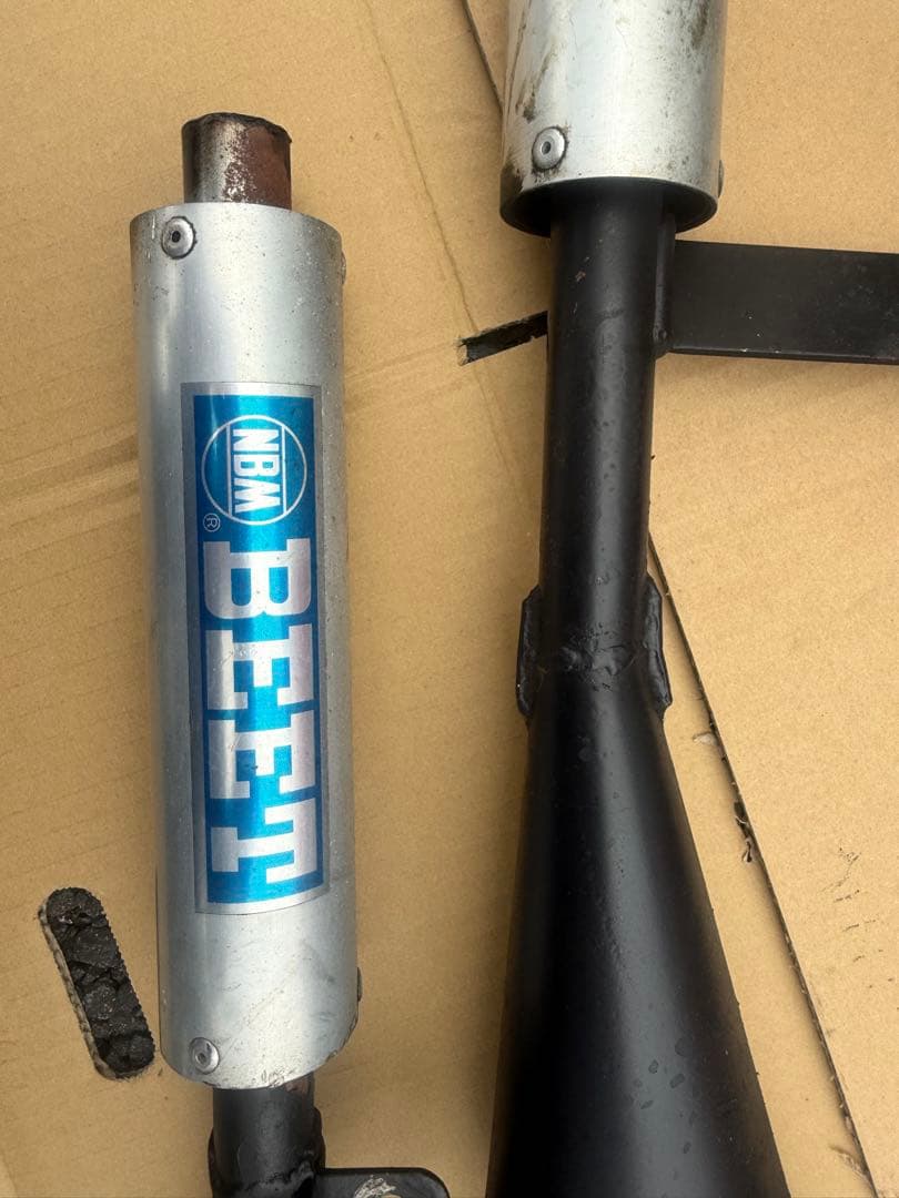 トライスターズ 初期 爆竹チャンバー サメエラ KH250 350SS 当時物