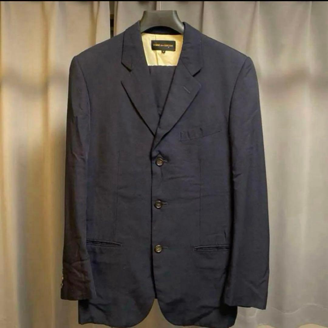COMME des GARCONS セットアップ/M/レーヨン/NVY