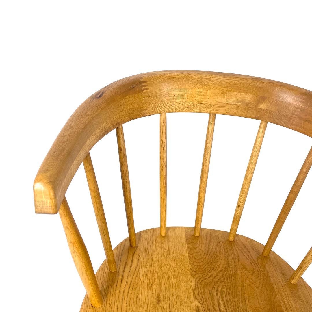 マルケッシュ　ダイニングチェア　関家具　肘付き　オイル仕上げ