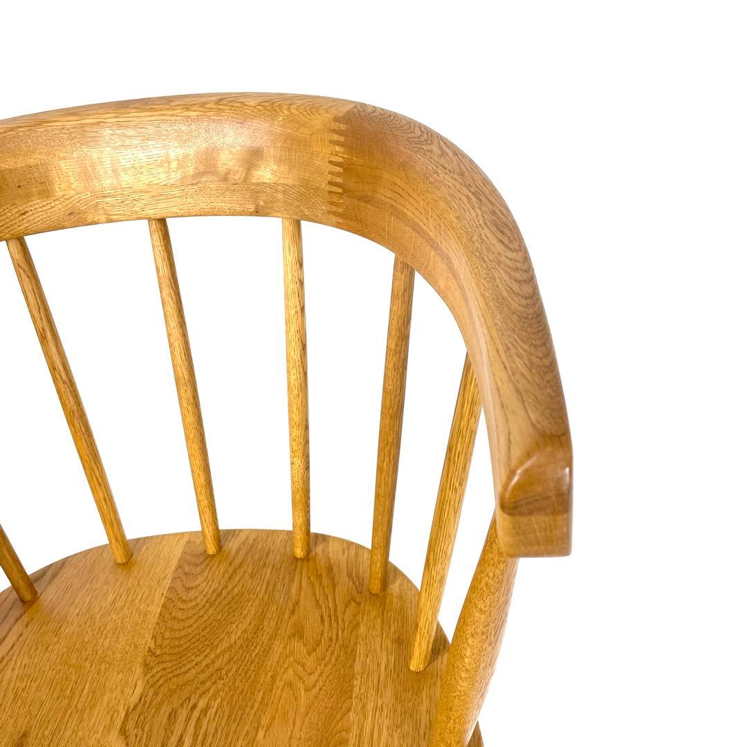 マルケッシュ　ダイニングチェア　関家具　肘付き　オイル仕上げ