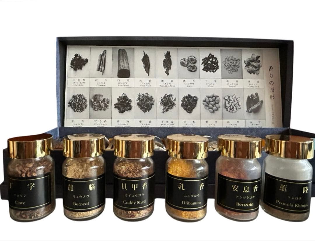 【希少品】山田松香木店　『香りの元セット』香り工房　18種類