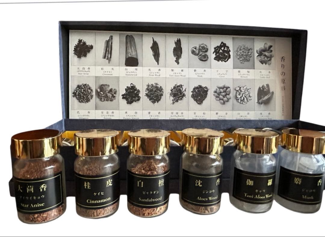 【希少品】山田松香木店　『香りの元セット』香り工房　18種類
