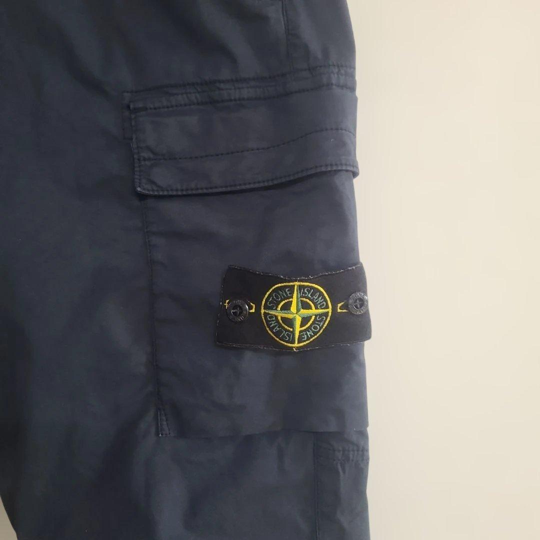 ストーンアイランド stone カーゴパンツ ネイビー W34