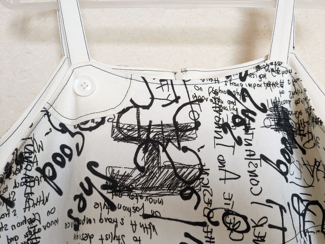 センソユニコ　tb ジャンバースカート　38 モノトーン　未使用品　高身長向け