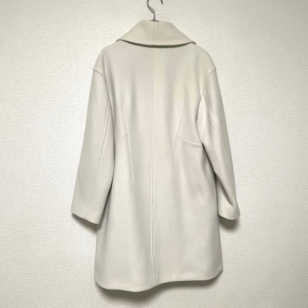 gb47 DES PRES デプレ/ウールメルトンショールカラーコート