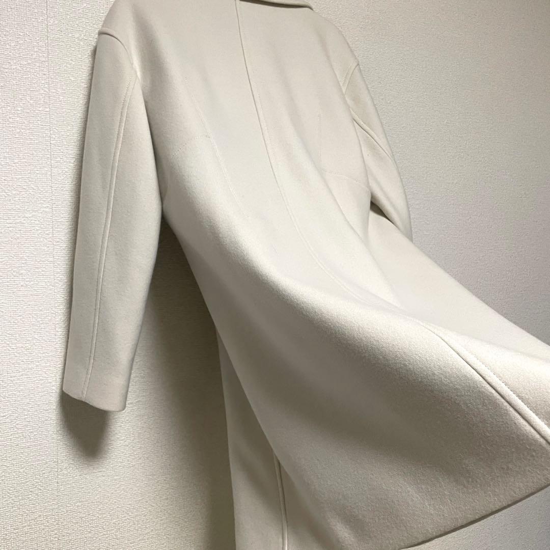 gb47 DES PRES デプレ/ウールメルトンショールカラーコート