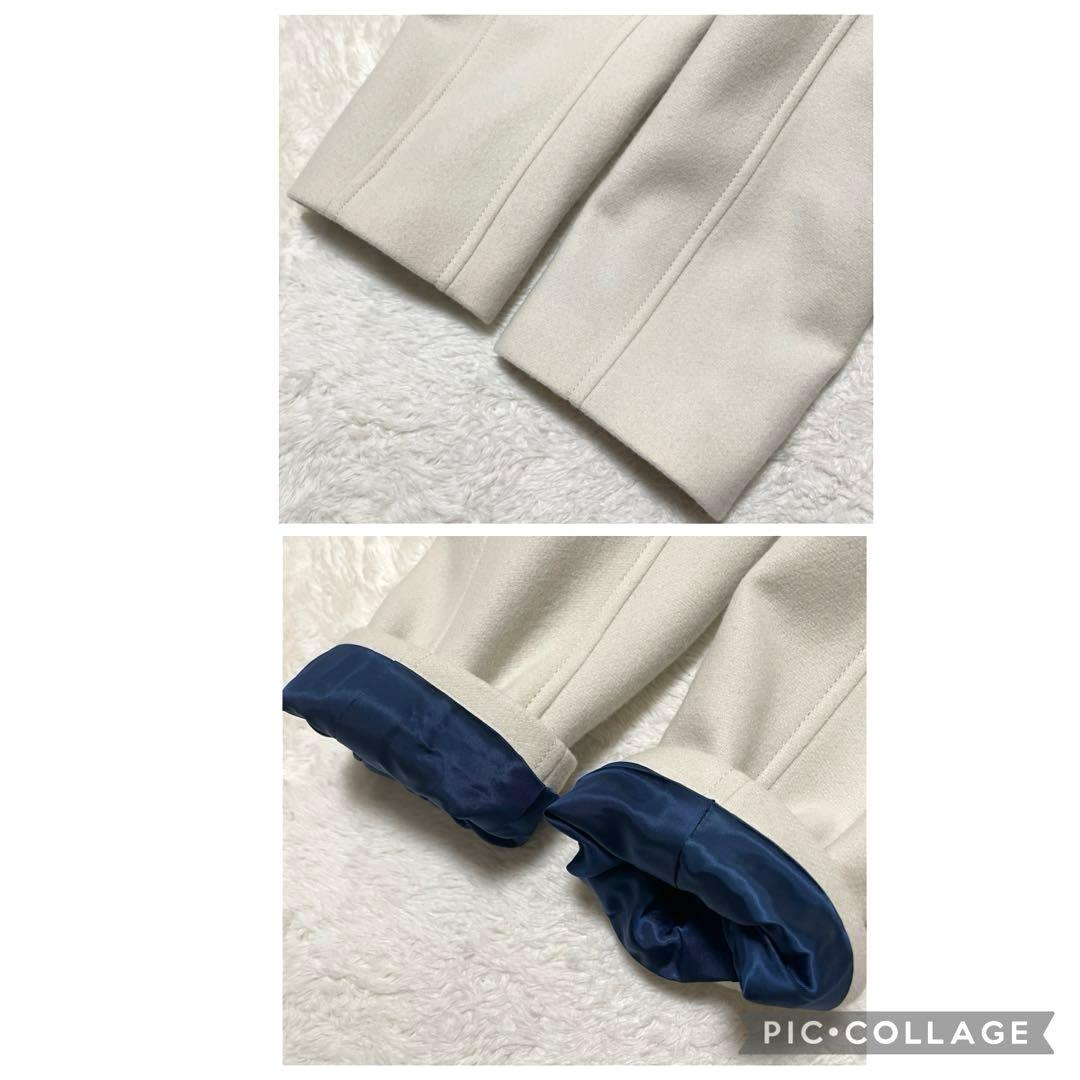 gb47 DES PRES デプレ/ウールメルトンショールカラーコート