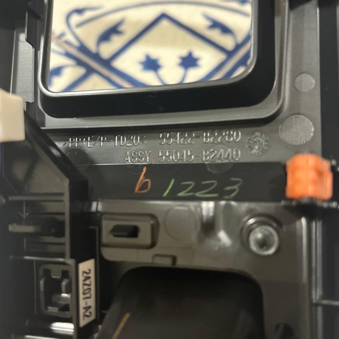 ダイハツ　タフト　シフトパネル　エアコン吹き出し口　純正　ブラック　3点セット