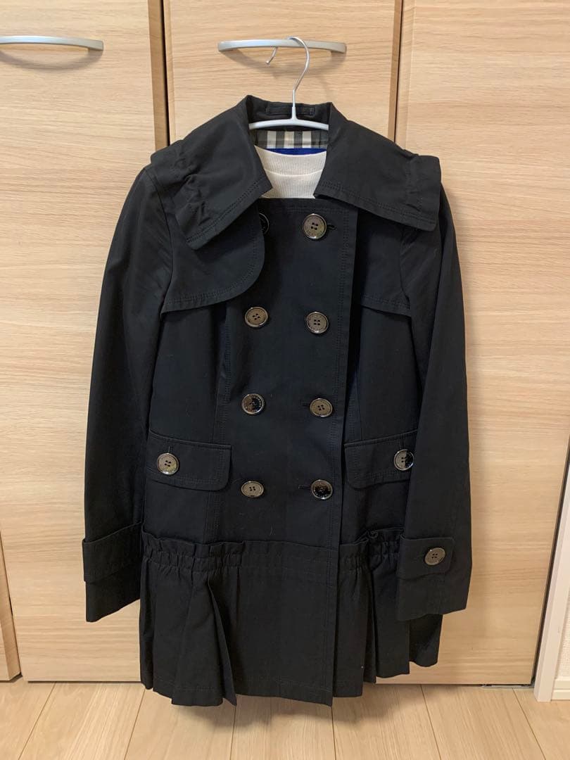 ⭐︎最終価格⭐︎匿名配送【バーバリーブルーレーベル】トレンチコート ブラック