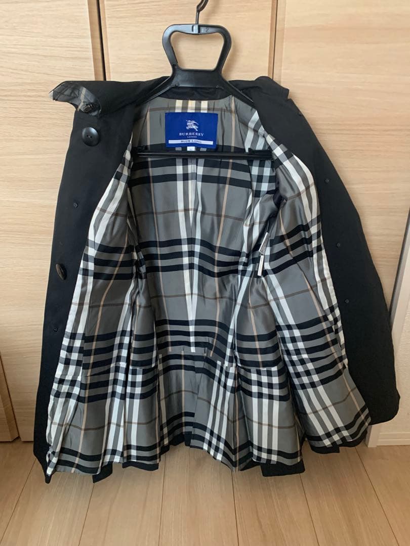 ⭐︎最終価格⭐︎匿名配送【バーバリーブルーレーベル】トレンチコート ブラック