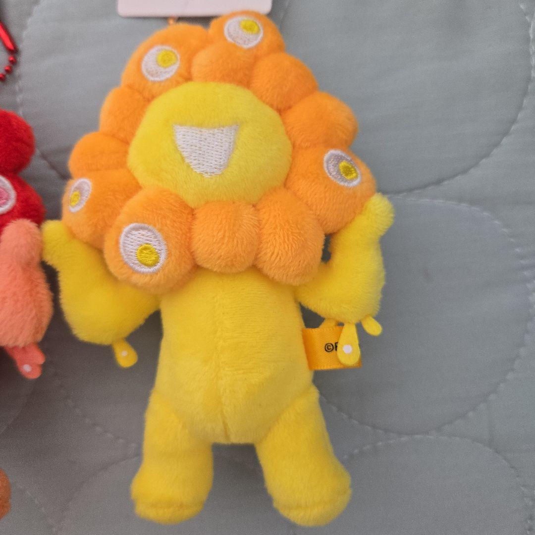 ミャクミャク　推しカラー　ボールチェーンマスコット ピンク 赤 黄色　万博