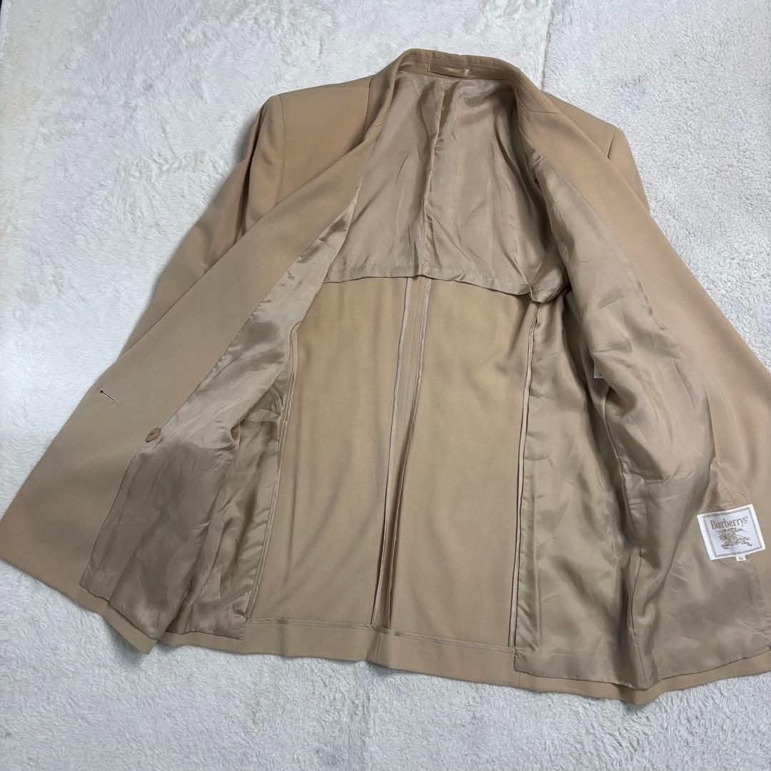 Y2K Burberry's ダブルブレストジャケット 大きいサイズ ベージュ