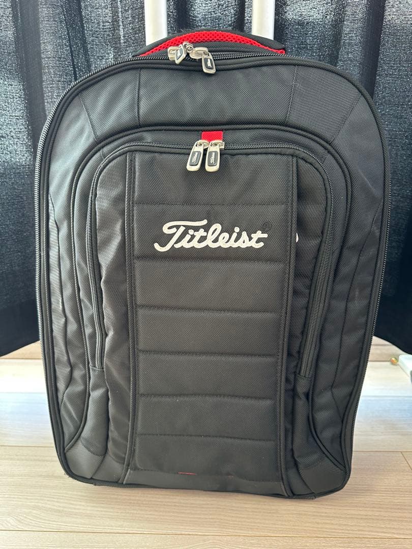 Titleist キャリー付きバックパック 40L 黒 旅行・ゴルフ