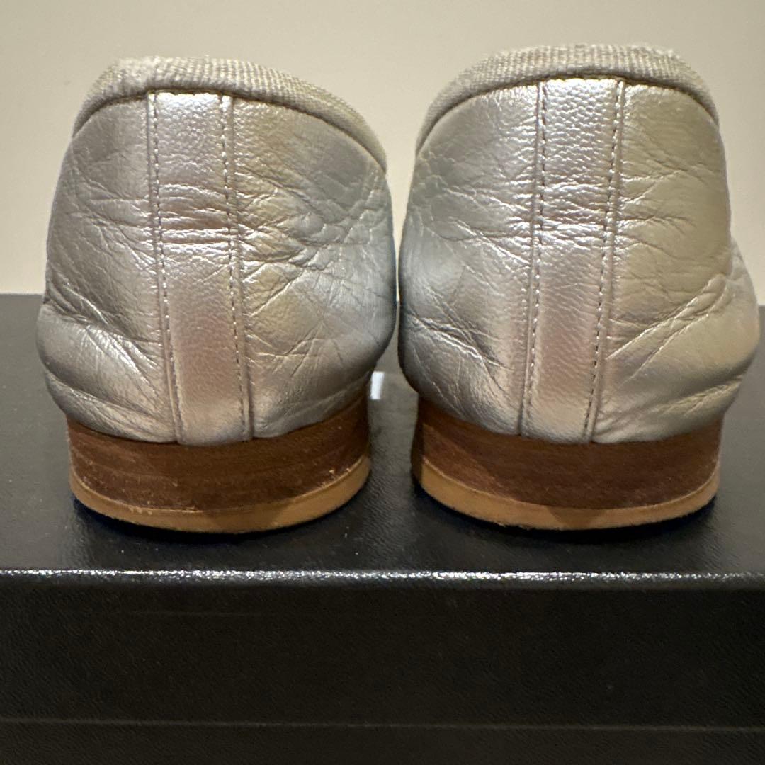 最終値下げ CHANEL バレエフラットシューズ　371/2C