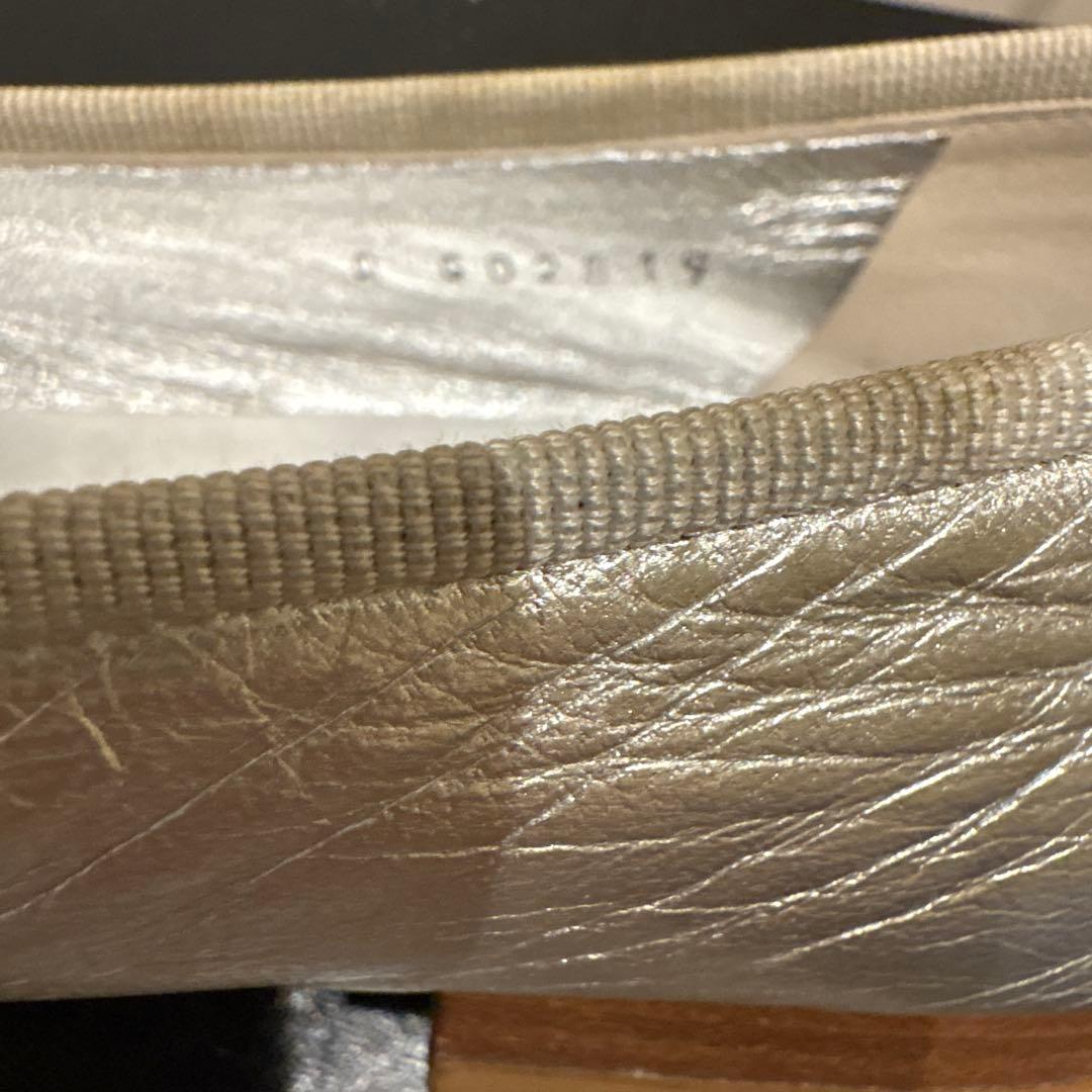 最終値下げ CHANEL バレエフラットシューズ　371/2C