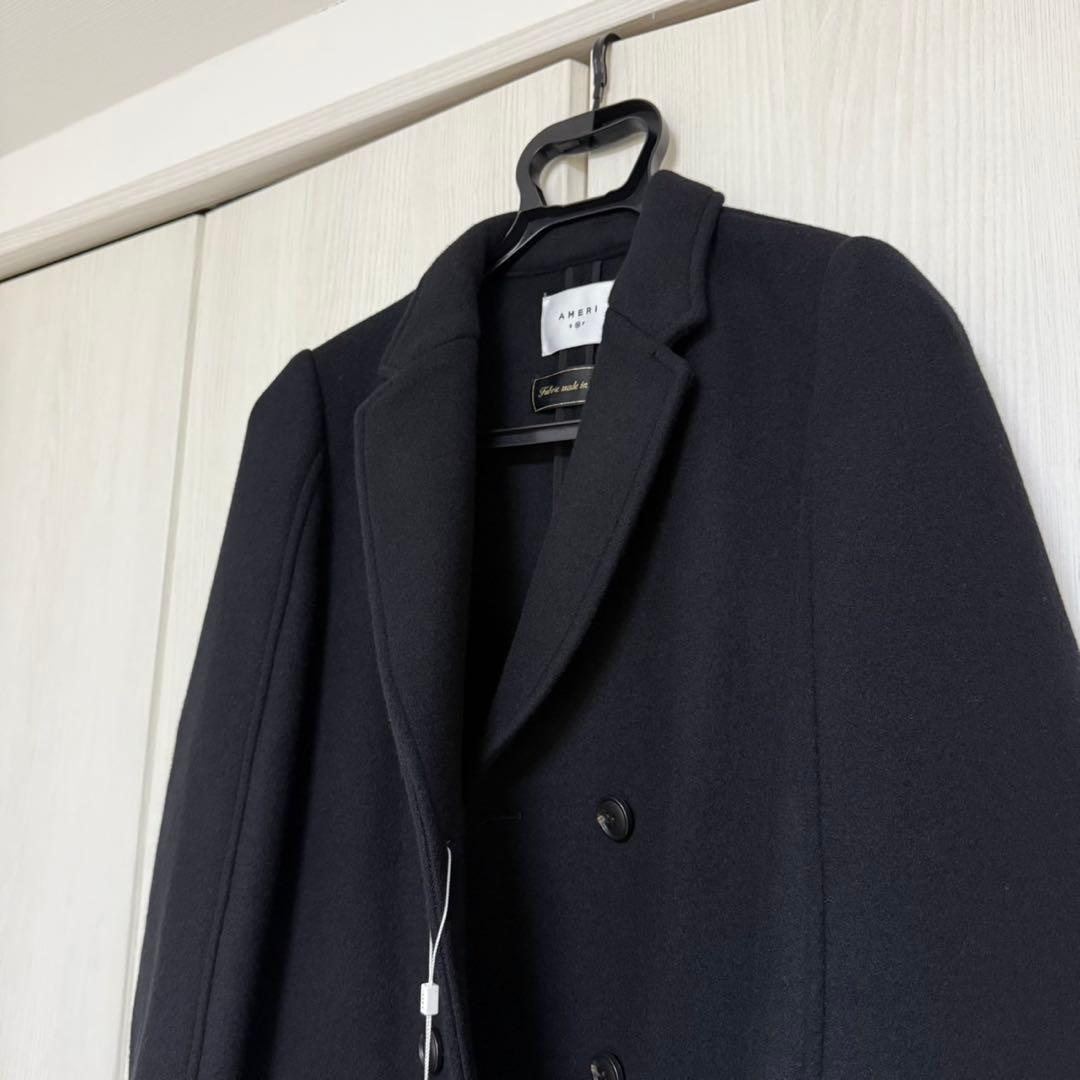 未使用 AMERI DOUBLE BREASTED MERMAID COAT M