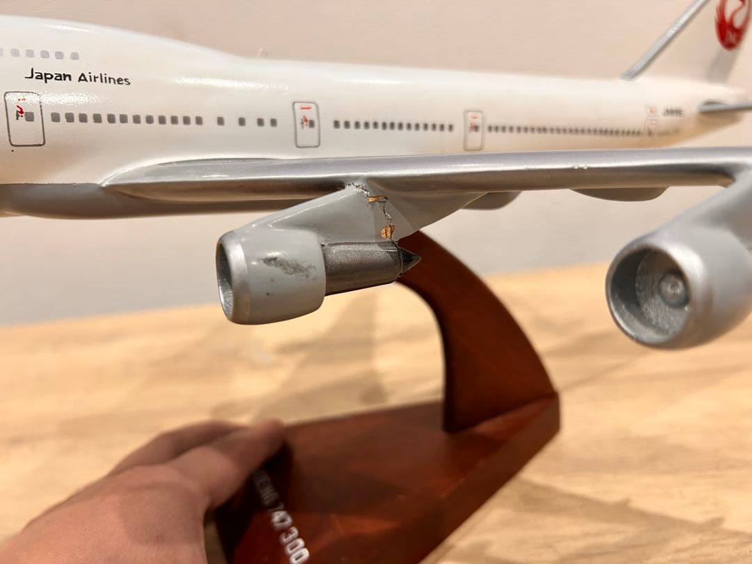 日本航空 Boeing 747-300 ビックスケールモデル　飛行機