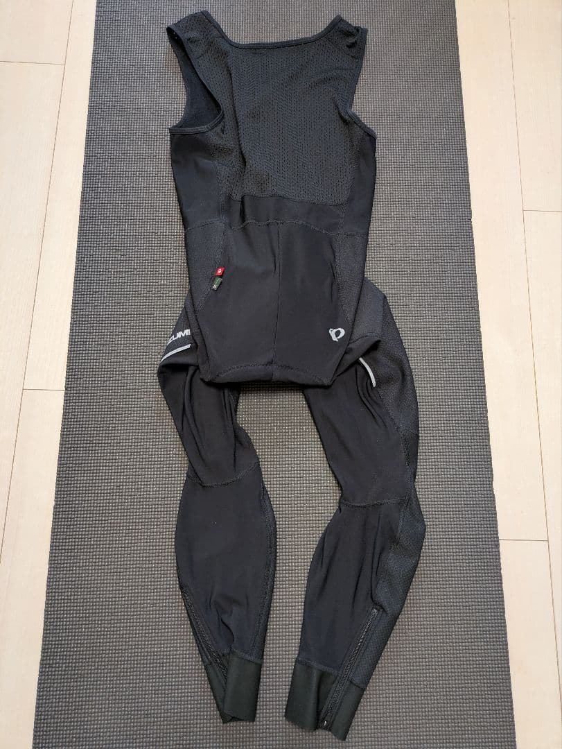 3dメガIIパッド　パールイズミ　ウィンドブレーク ビブ タイツMサイズ