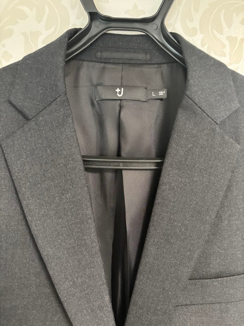 【美品】UNIQLO +J ウールジャケット ウールパンツ