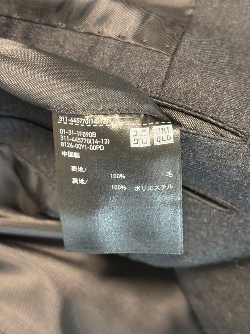 【美品】UNIQLO +J ウールジャケット ウールパンツ