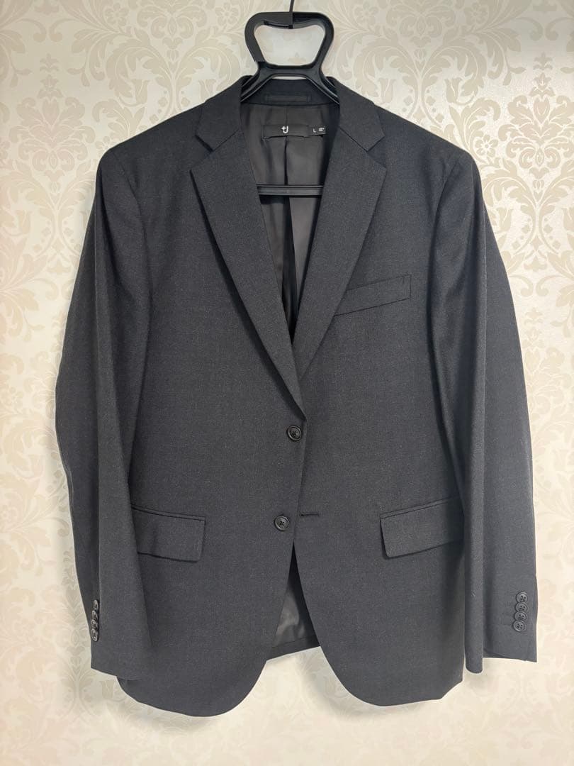 【美品】UNIQLO +J ウールジャケット ウールパンツ