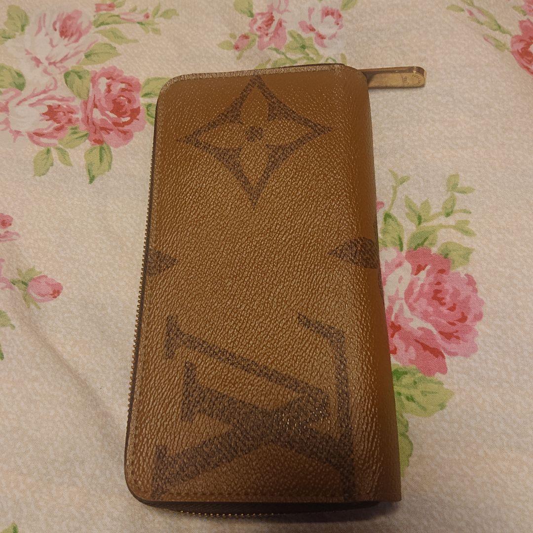 ちはるルイヴィトン モノグラムジャイアント　ジッピーウォレット 付属品完備