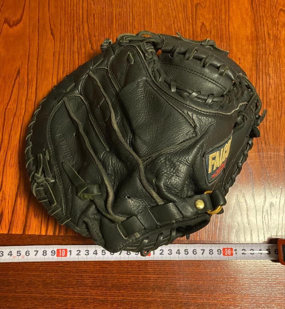FALCON ファルコン キャッチャーミット 軟式少年用 黒 ブラック