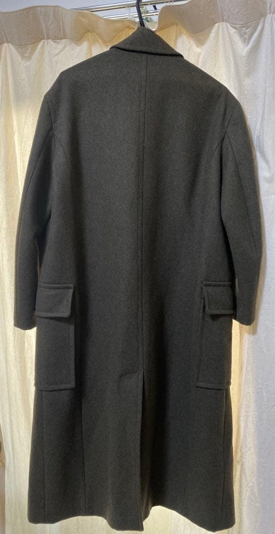 allsaints オリーブグリーン ダブルブレストコート S