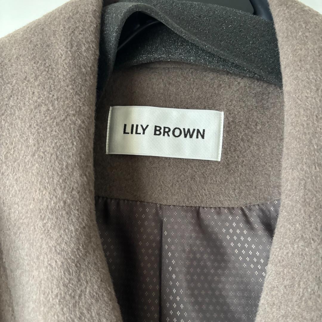 【新品・WEB限定サイズ】チェスターコート Lily Brown コート