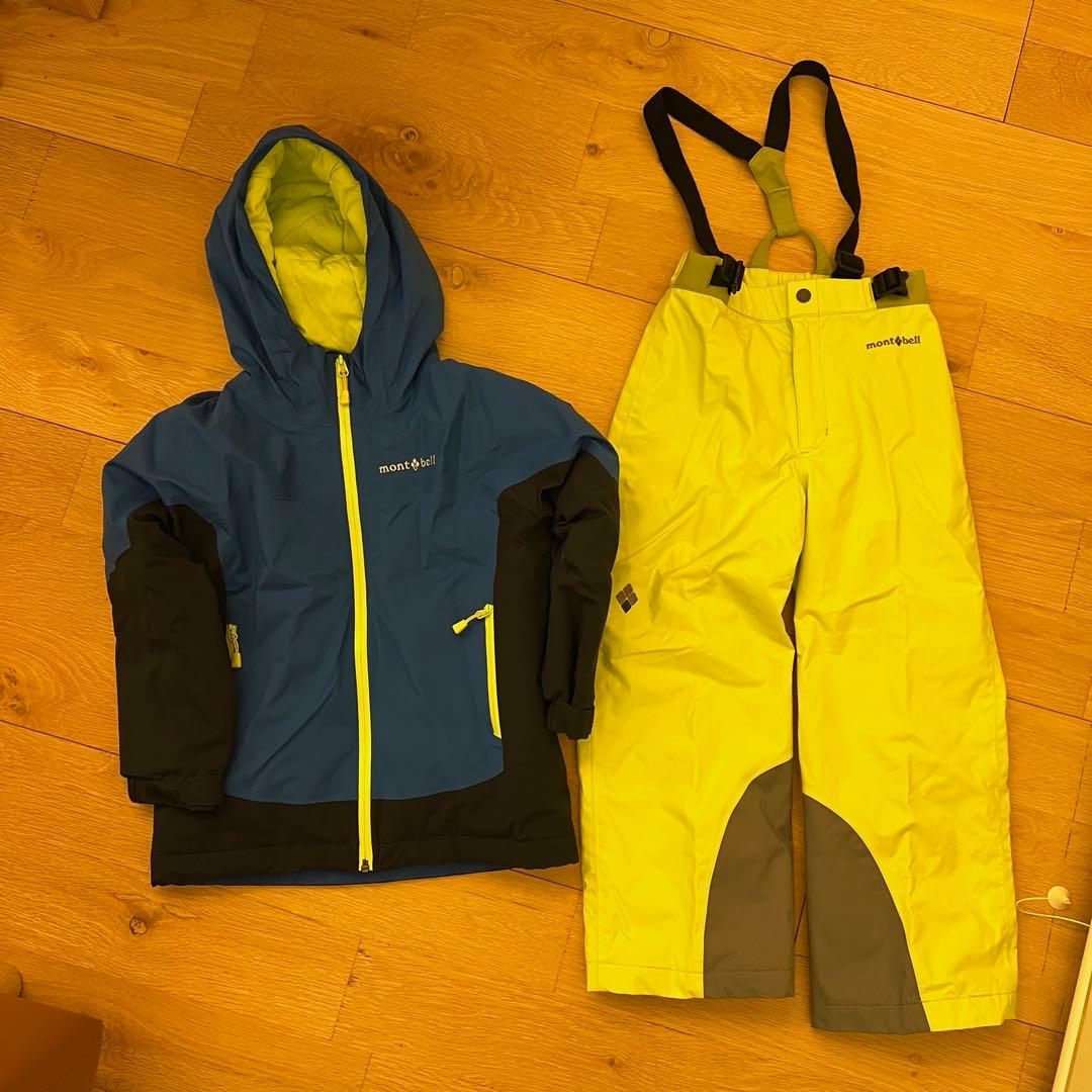 モンベル　子供用スキーウェアセット+おまけ