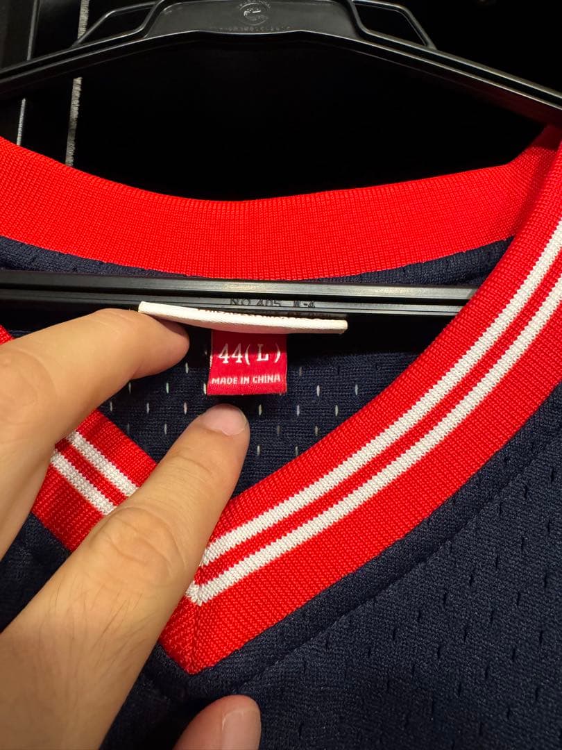 MLB Cleveland Indians ベースボールシャツL サイズ