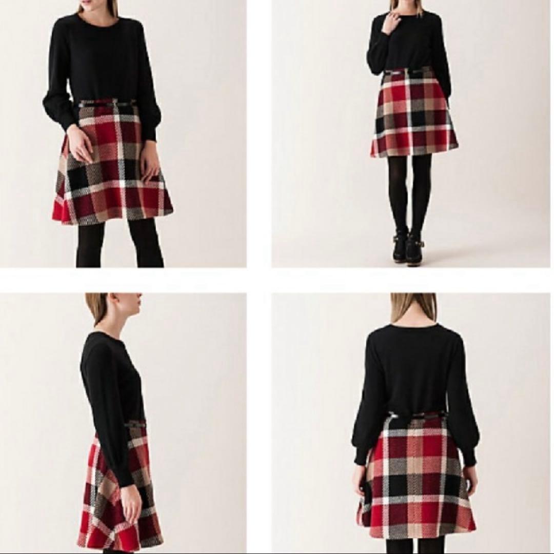 希少✨本田翼着用 完売品 BLUE LABEL　ドッキングワンピース　チェック