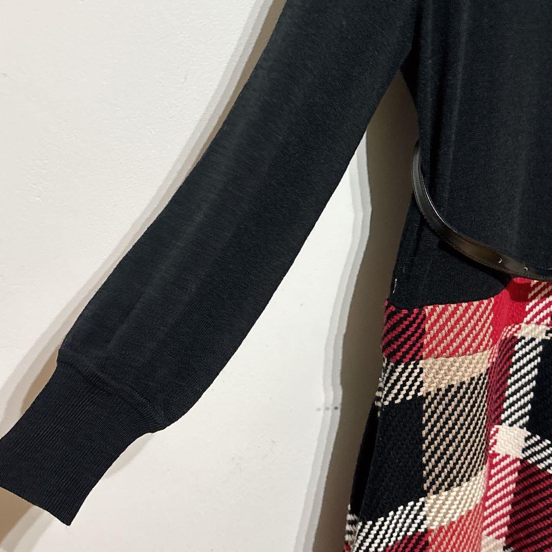 希少✨本田翼着用 完売品 BLUE LABEL　ドッキングワンピース　チェック