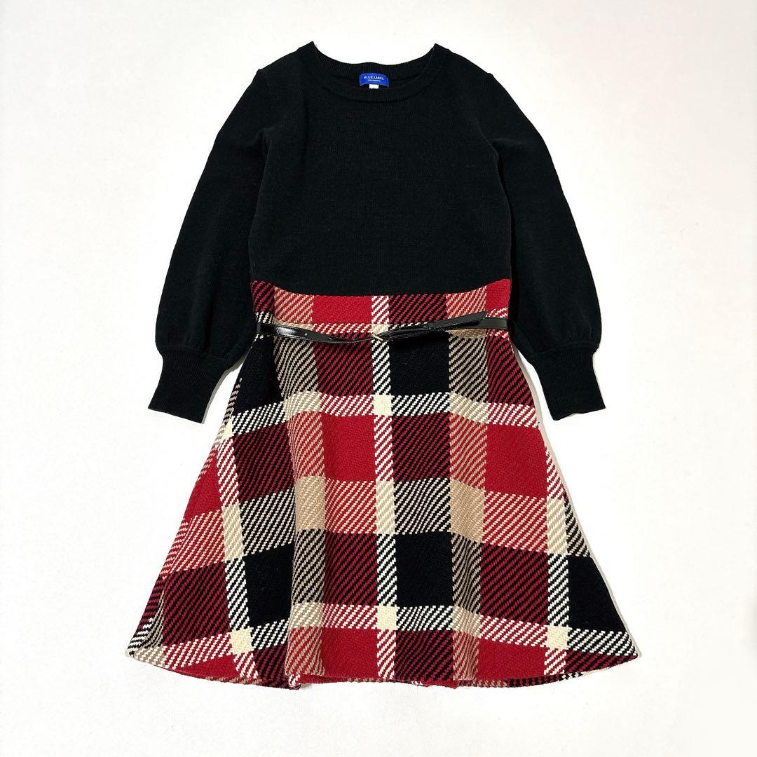 希少✨本田翼着用 完売品 BLUE LABEL　ドッキングワンピース　チェック