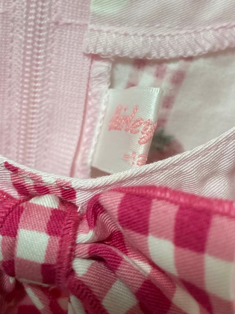 シャーリーテンプル　いちごバスケット　ピンク120