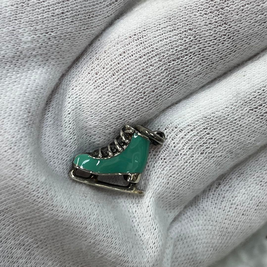c*読様 中古品　Tiffany & Co. スケートシューズ チャーム