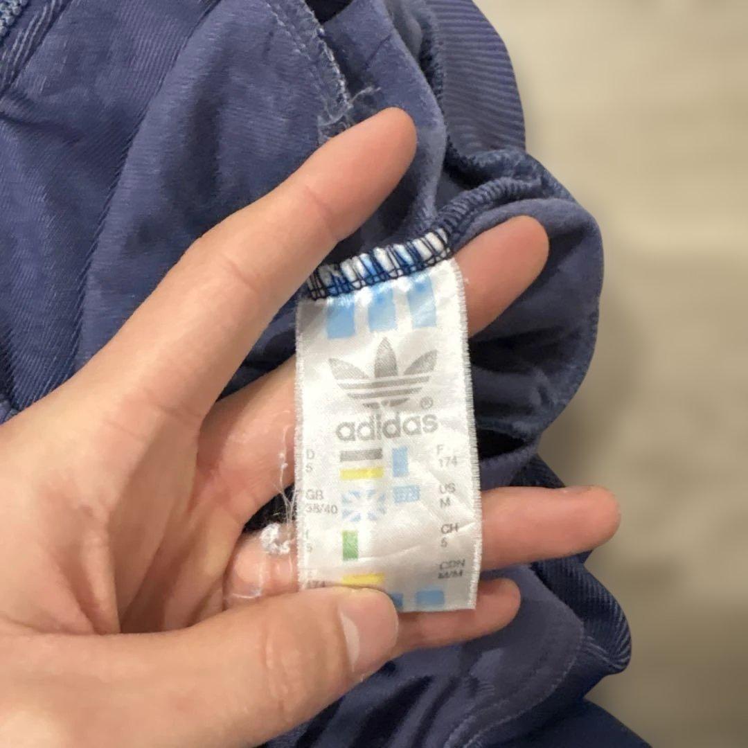 90s adidas短丈ビックロゴトラックジャケット
