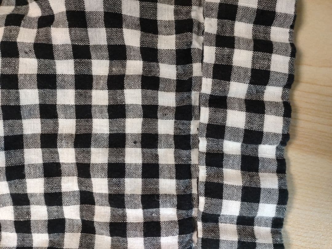 nest Robe　ギンガムサロペット