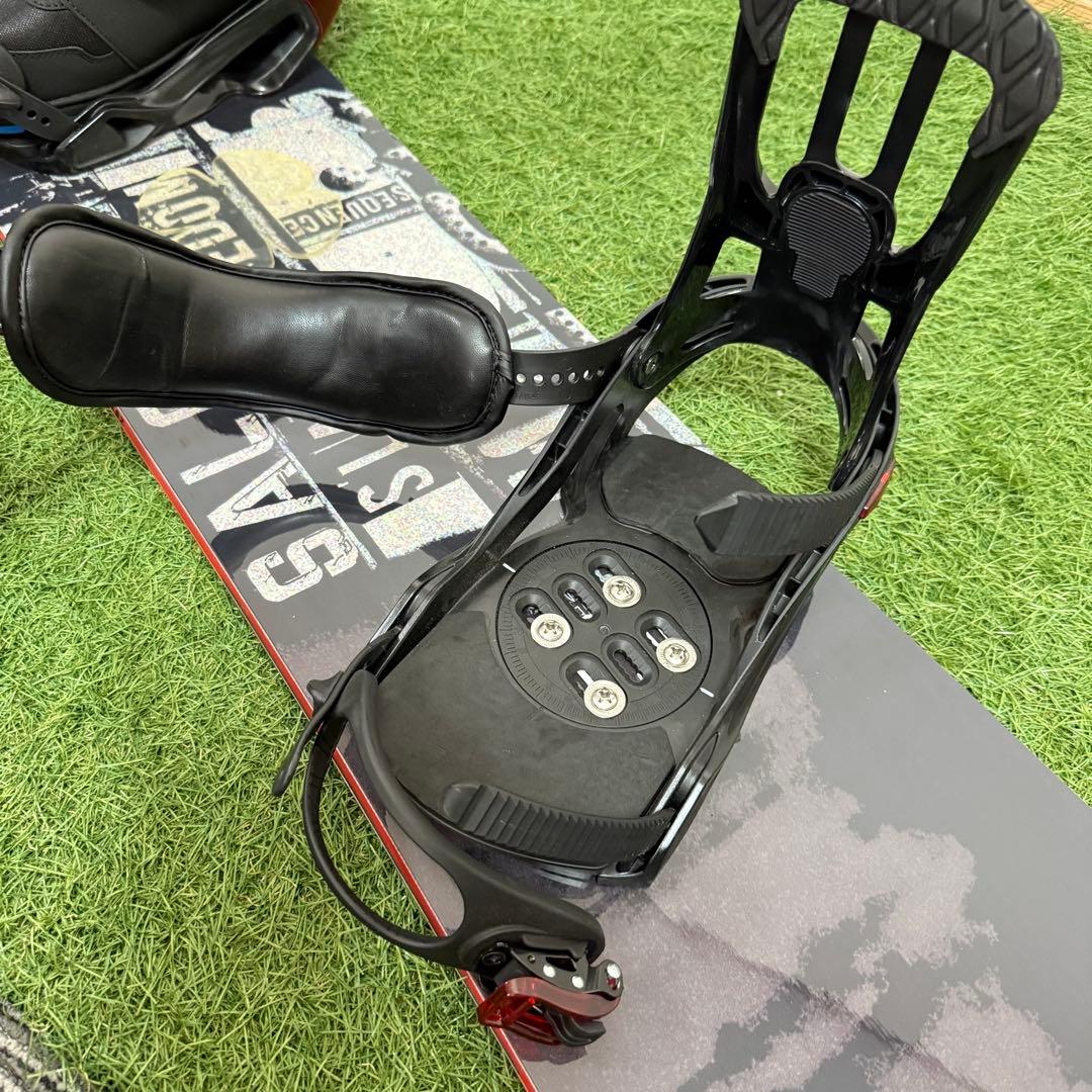 O1 SALOMON 154cmメンズスノーボードセット