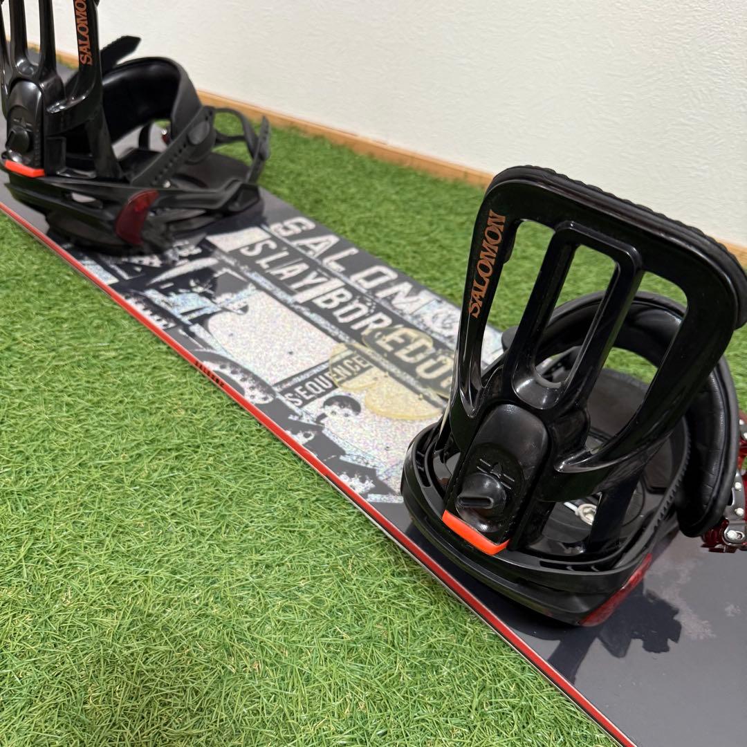 O1 SALOMON 154cmメンズスノーボードセット