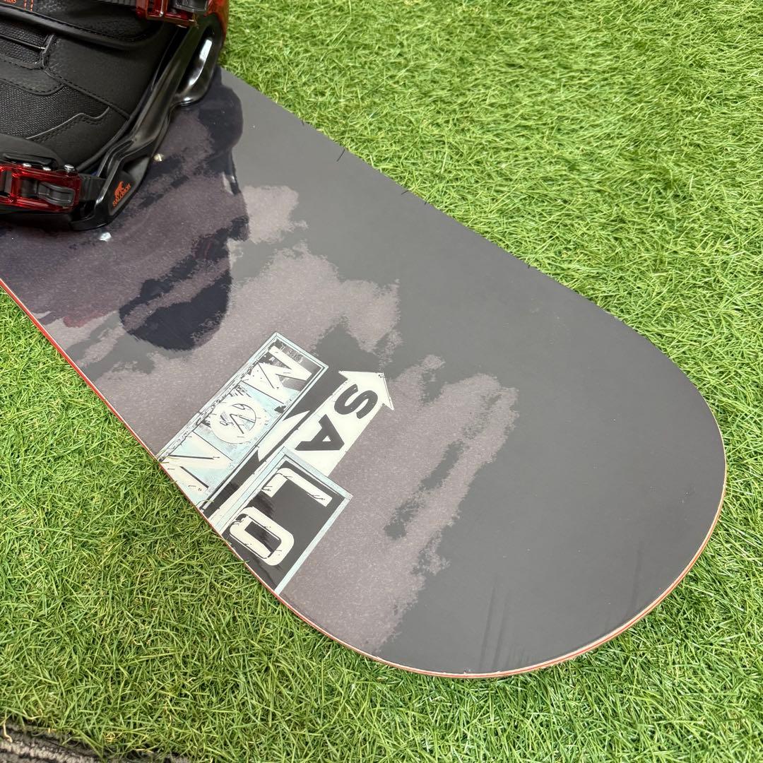 O1 SALOMON 154cmメンズスノーボードセット