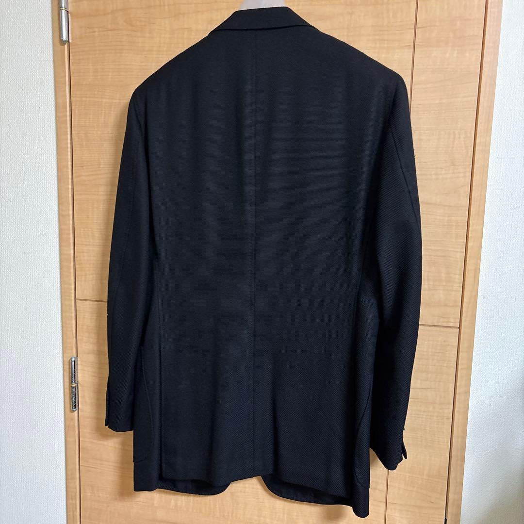 トゥモローランド　ブラック　ウールジャケット　サイズ50 ロロピアーナ生地