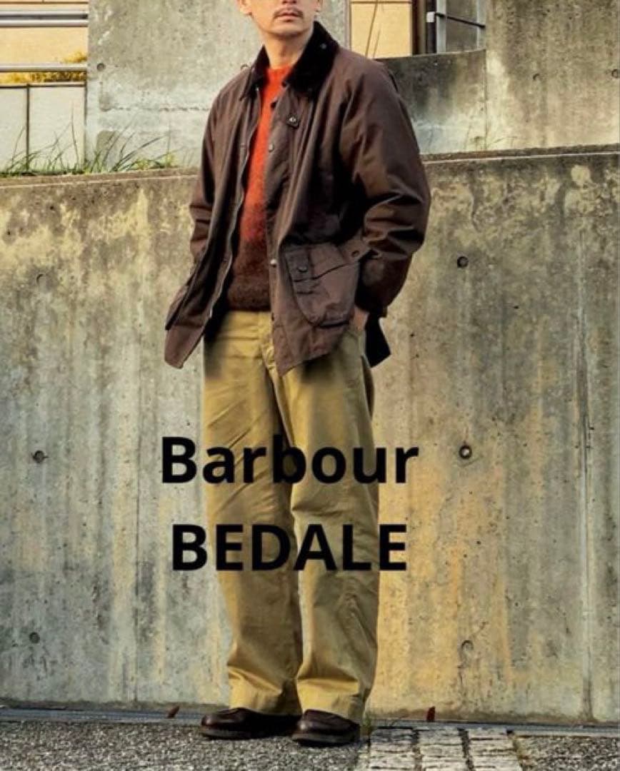 希少　Barbour BEDALE 42 ブラウン